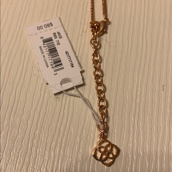 Kendra Scott rose gold jace lariat y necklace - Picture 4 of 4